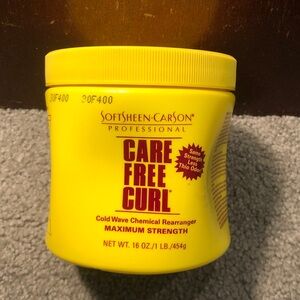 Softsheen Carson Care Free Curl Cold Wave Chemical Rearranger MAXIMUM Strength